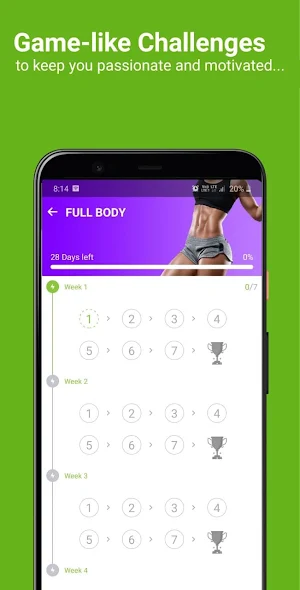 Female Fitness - Home Workout Screenshot 2