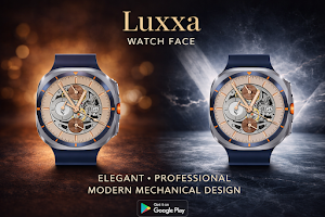 Luxxa: Modern Mecha Watch Face Screenshot 0