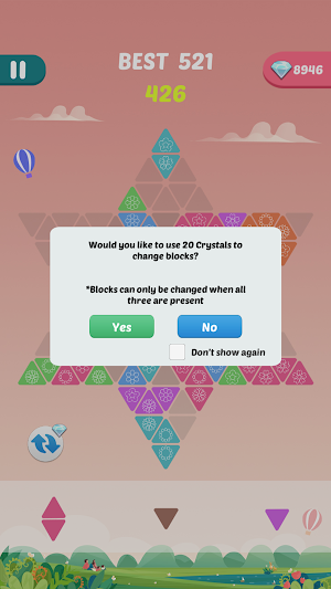 Hexagram Puzzle Screenshot 2