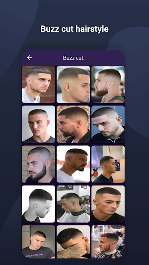 Haircuts - Hair Cutting Screenshot 2
