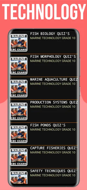 Grade 10 Marine Tech CBC Exams Screenshot 3