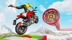 Mega Ramp Bike Stunt Master Screenshot 0