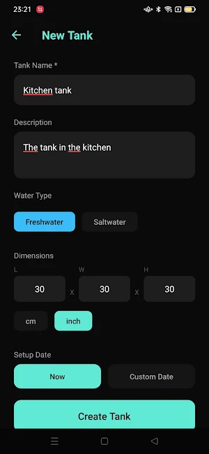 Aquarist - Tank Tracker Screenshot 2