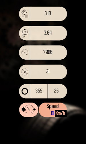 Rpm to Speed Calculator Screenshot 1