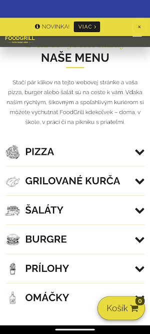Foodgrill Screenshot 0