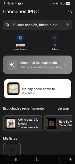 Canciones y Coros Ipuc Screenshot 0