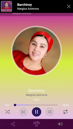 Nargiza Azimova qo'shiqlari Screenshot 2