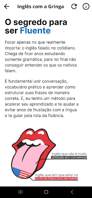Inglês com a Gringa Screenshot 3