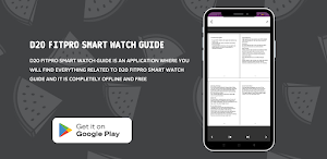 D20 FitPro Smart Watch Guide Screenshot 2