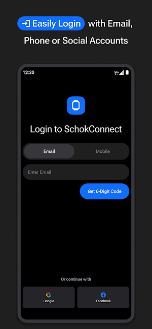 SchokConnect Screenshot 0