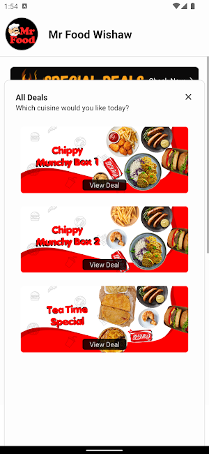 Mr Food Wishaw Screenshot 1