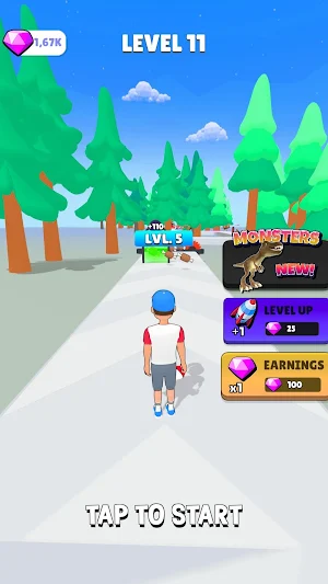 Dino run ! Screenshot 3