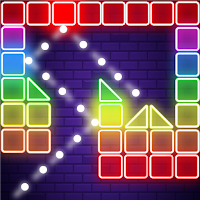 Brick Breaker - Neon Bricks