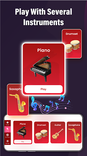 Piano Keyboard: Piano Practice Screenshot 1