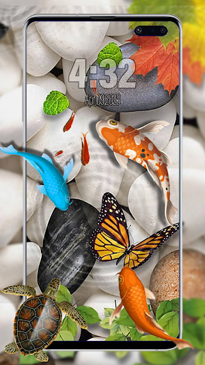 Fish Live Wallpaper 4D Touch Screenshot 3