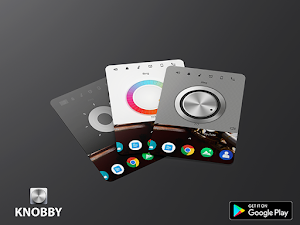 Knobby volume control - Unique volume widget app Screenshot 1