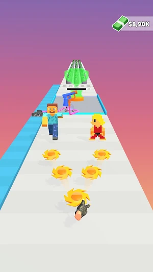 Voxel Crusher Run Screenshot 2