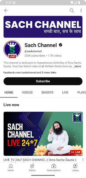 Sach Channel | News & Updates Screenshot 1