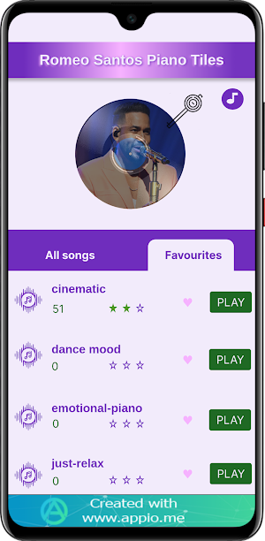 Romeo Santos Piano Tiles Screenshot 3
