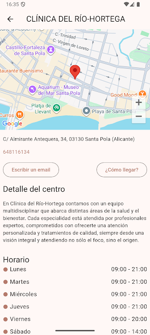 Clínica del Río-Hortega Screenshot 1