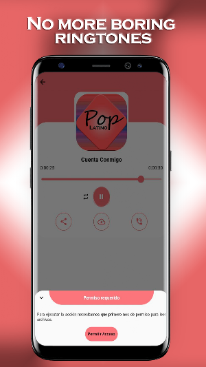 Latin Pop Ringtones Screenshot 1