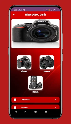 Nikon D5500 Guide Screenshot 0
