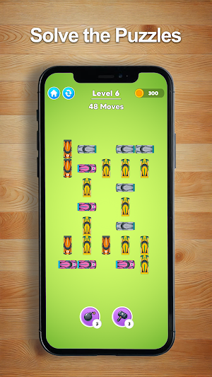 Car Rush Puzzle - Escape Game Screenshot 0