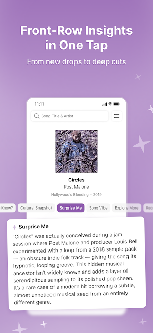 SongByrd: Deeper Music Insight Screenshot 1
