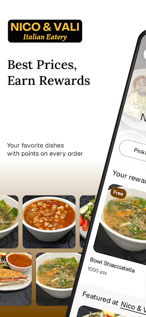 Nico & Vali Italian Eatery Screenshot 0