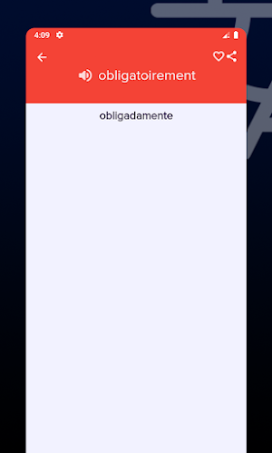 Dictionnaire Francais Espagnol Screenshot 3