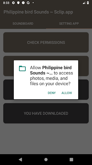 Philippine bird Sound Collections ~ Sclip.app Screenshot 1