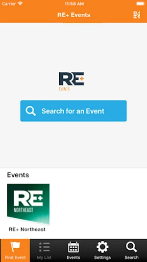 RE+ Events Screenshot 0