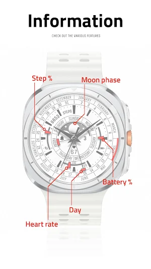 JW200 jwstudio watchface Screenshot 1