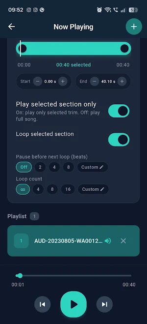 Danceflow-Dance music player Screenshot 3