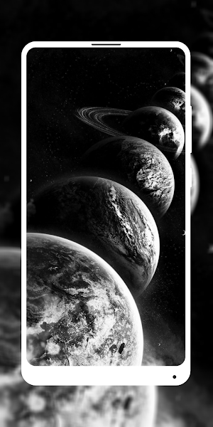 Black White Aesthetic Screenshot 1