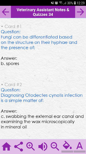 Veterinary Assistant Exam Review notes and quizzes Screenshot 2