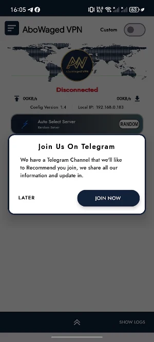 AboWaged VPN ~ Fast tunnel Screenshot 1