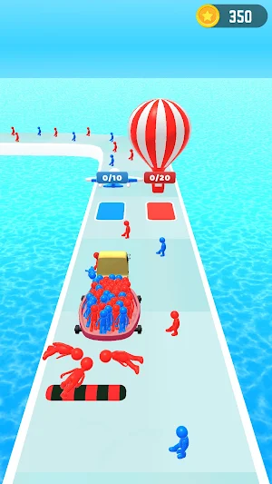 Pickup Rush - Truck Runner 3D Screenshot 0