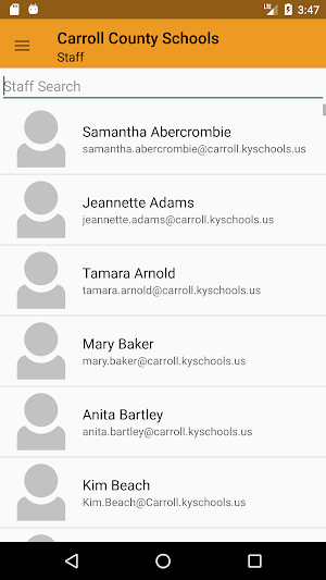 Carroll County School District Screenshot 1