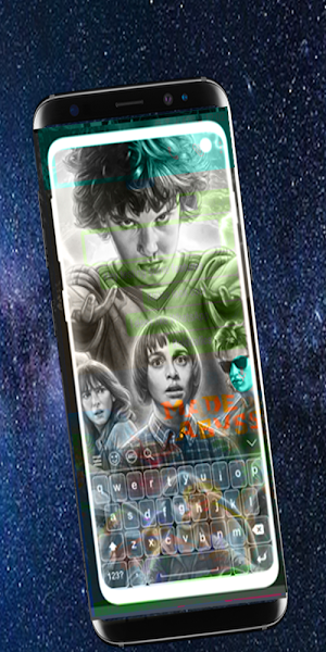 keyboard theme stranger things Screenshot 0