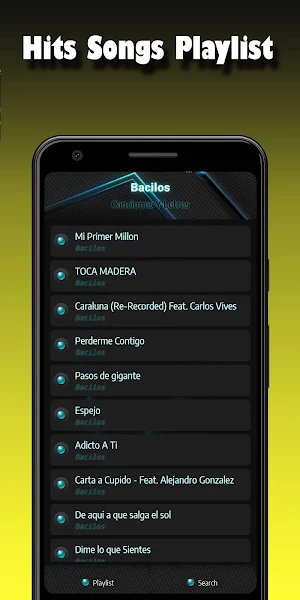 Bacilos Musica Screenshot 2