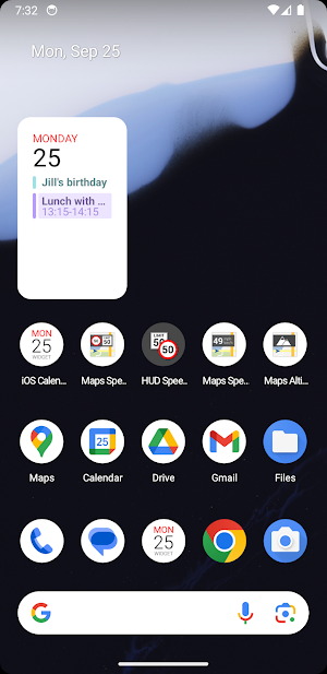 iOS Calendar Widget Screenshot 2