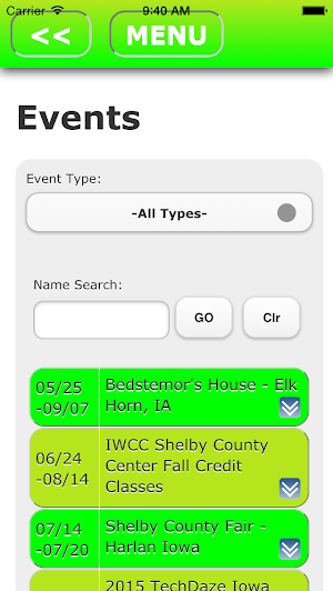 Shelby Co Chamber of Commerce Screenshot 2
