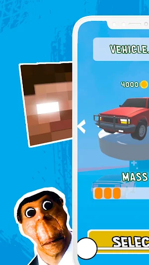 Scale Cars - Crush Memes Screenshot 2