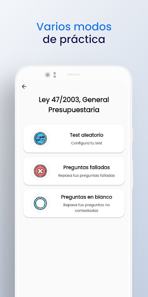 Test de Leyes Oposiciones Pro Screenshot 2