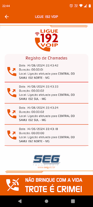Ligue 192 VoIP Screenshot 2