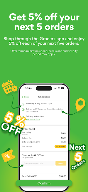 Grocerz - Online Grocery Screenshot 0