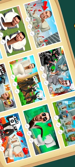Skibidi Toilet Puzzle 3D Screenshot 2