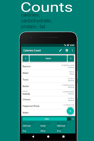 CC Calorie Counter Screenshot 1