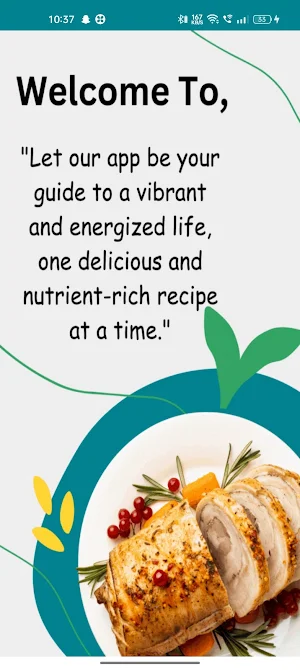 Healthy Recipes App Screenshot 0